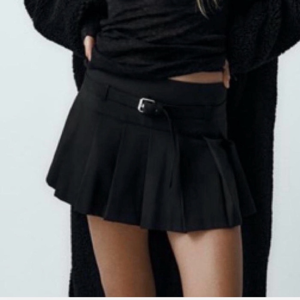 NWT Zara Pleated skirt